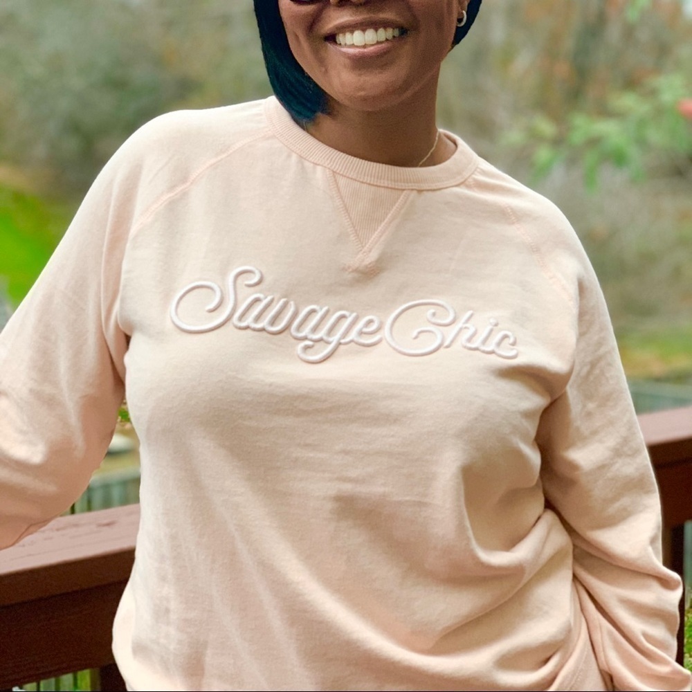 SAVAGECHIC | Embossed Seeatshirt